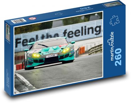 Sporty motorowe - Lamborghini - Puzzle 260 elementów, rozmiar 41x28,7 cm