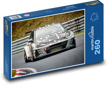Autorennen - Puzzle - 260 Teile