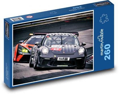 Motorsport - Porsche - Puzzle 260 dílků, rozměr 41x28,7 cm