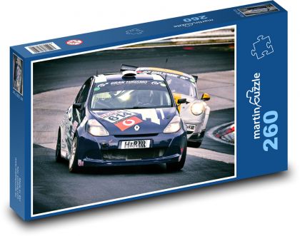 Dynamisches Zwei-Wagen-Rennen - Puzzle - 260 Teile