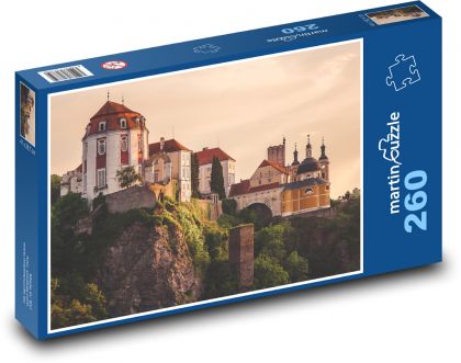 Zámok Vranov nad Dyjí - Puzzle 260 dielikov, rozmer 41x28,7 cm