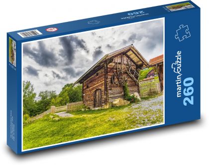 Stodoła rolnicza - Puzzle 260 elementów, rozmiar 41x28,7 cm