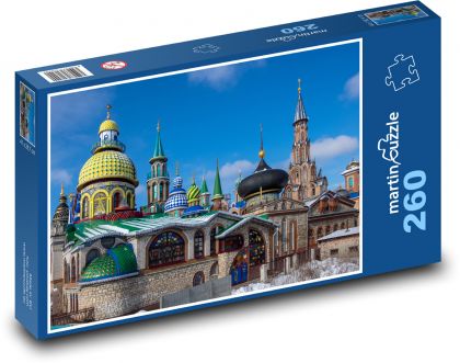 Rusko - Moskva - Puzzle 260 dielikov, rozmer 41x28,7 cm
