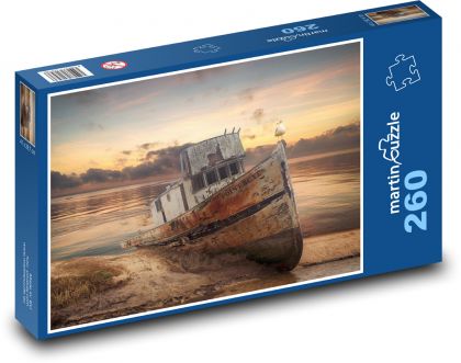 Shipwrecked - Puzzle 260 pieces, size 41x28.7 cm 