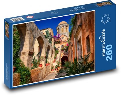 Středomořská architektura - puzzle 260 dílků