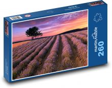 Drzewo lawendowe Puzzle 260 elementów - 41x28,7 cm