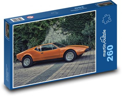 Auto - De Tomaso Pantera - Puzzle 260 dílků, rozměr 41x28,7 cm