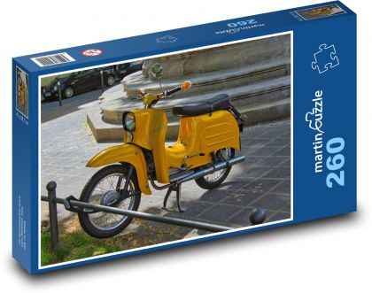 Skúter - Simson - Puzzle 260 dielikov, rozmer 41x28,7 cm