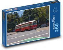 Historic tram Puzzle 260 pieces - 41 x 28.7 cm 