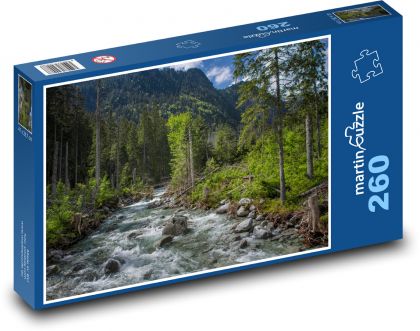 Slovensko - Tatry - Puzzle 260 dílků, rozměr 41x28,7 cm