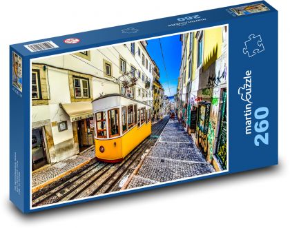 Portugalsko - Lisabon - Puzzle 260 dílků, rozměr 41x28,7 cm