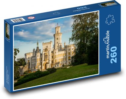 CASTLE HLUBOKA (CZ) - Puzzle 260 pieces, size 41x28.7 cm 
