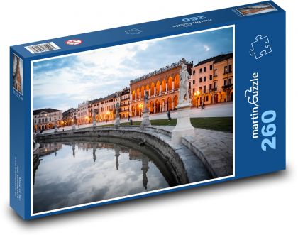 večerné mesto - Puzzle 260 dielikov, rozmer 41x28,7 cm