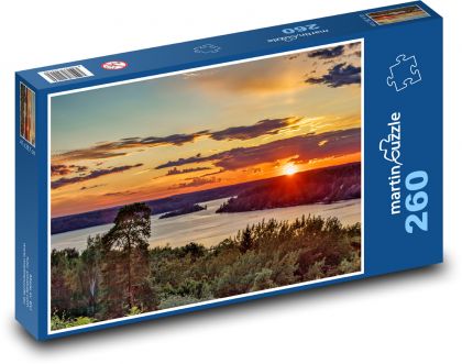 Západ slunce - puzzle 260 dílků