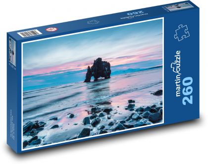 Island - Hvitserkur  - Puzzle 260 dielikov, rozmer 41x28,7 cm