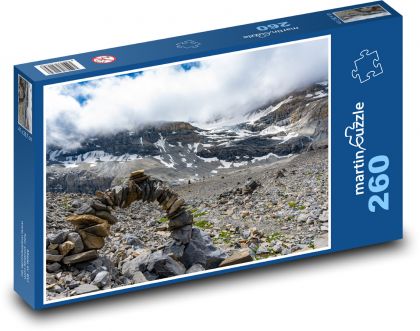 Hory, kamenný oblúk - Puzzle 260 dielikov, rozmer 41x28,7 cm