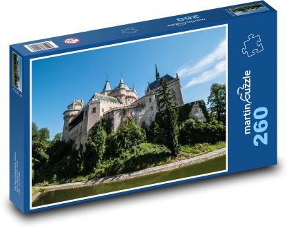 Slovensko - Bojnice - Puzzle 260 dílků, rozměr 41x28,7 cm