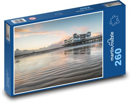 Molo na wybrzeżu - Puzzle 260 elementów, rozmiar 41x28,7 cm