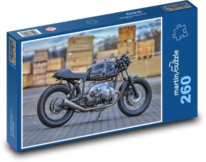 Motocykl - kawalerka BMW - Puzzle 260 elementów, rozmiar 41x28,7 cm