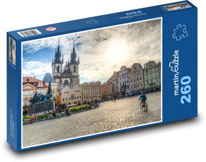 Praha - Staroměstské náměstí - Puzzle 260 dílků, rozměr 41x28,7 cm