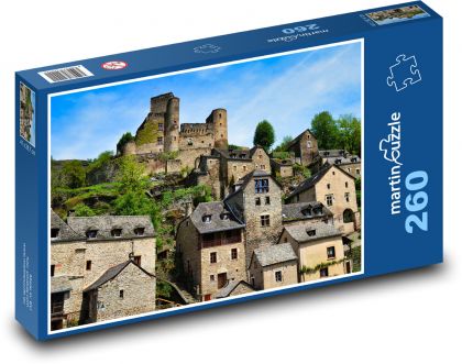 Vesnice, kde se zastavil čas - puzzle 260 dílků