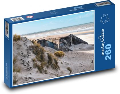 Sanddünenbunker - Puzzle - 260 Teile