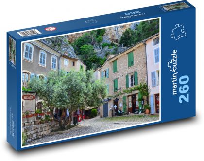 France - Moustiers-Sainte-Marie - Puzzle 260 pieces, size 41x28.7 cm 