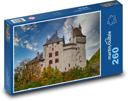 Hrad, podzim - Puzzle 260 dílků, rozměr 41x28,7 cm