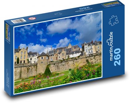 Francie - město - Puzzle 260 dílků, rozměr 41x28,7 cm