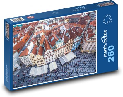 Prague Old Town Square - Puzzle 260 pieces, size 41x28.7 cm 