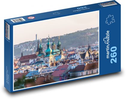 Česká Republika - Praha - Puzzle 260 dílků, rozměr 41x28,7 cm