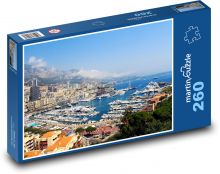 Přístav v Monako Puzzle 260 dílků - 41 x 28,7 cm