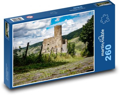 Castle, ruins - Puzzle 260 pieces, size 41x28.7 cm 