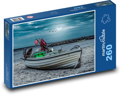 Rybářská loď - puzzle 260 dílků