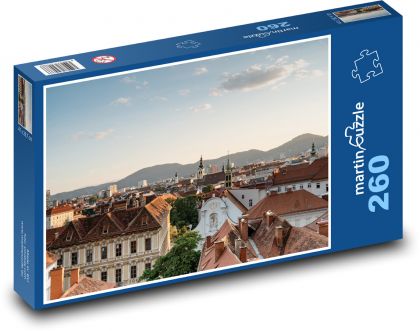Rakousko - Graz - Puzzle 260 dílků, rozměr 41x28,7 cm