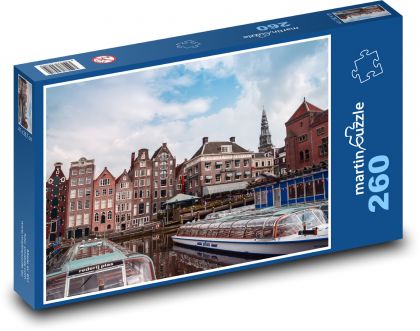 Holandsko - Amsterdam - Puzzle 260 dielikov, rozmer 41x28,7 cm