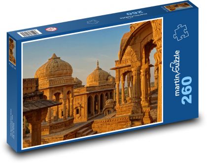 Indie - Bada Bagh - Puzzle 260 dílků, rozměr 41x28,7 cm