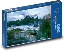 Rýnsky vodopád, Švajčiarsko Puzzle 260 dielikov - 41 x 28,7 cm