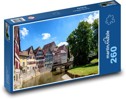 Germany - historic houses - Puzzle 260 pieces, size 41x28.7 cm 