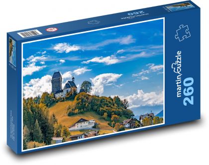 Německo - Tyrolsko - Puzzle 260 dílků, rozměr 41x28,7 cm