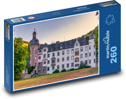 Zámok Bürresheim, Nemecko - Puzzle 260 dielikov, rozmer 41x28,7 cm