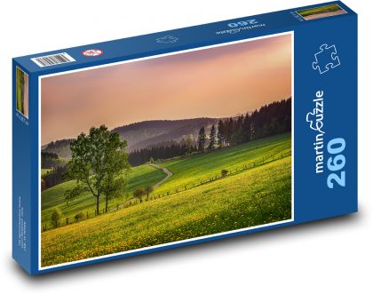 Straße, Natur - Puzzle - 260 Teile