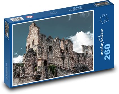 Castle ruins - Puzzle 260 pieces, size 41x28.7 cm 