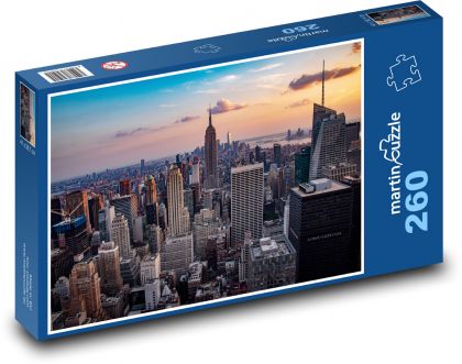 Manhattan - USA - Puzzle 260 dielikov, rozmer 41x28,7 cm