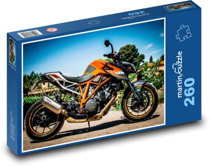 Motorka - KTM - Puzzle 260 dielikov, rozmer 41x28,7 cm