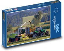 Tractor, harvester, harvest Puzzle 260 pieces - 41 x 28.7 cm 