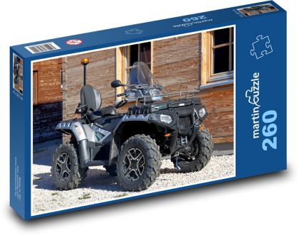 Štvorkolka na ulici - Puzzle 260 dielikov, rozmer 41x28,7 cm