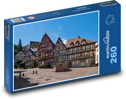 Německo - Gelnhausen - Puzzle 260 dílků, rozměr 41x28,7 cm