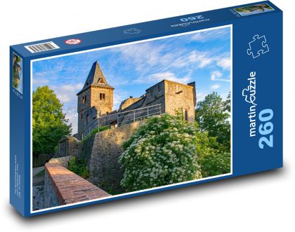 Hrad - Frankenstein - Puzzle 260 dílků, rozměr 41x28,7 cm