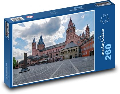 Mainzer Cathedral - Puzzle 260 pieces, size 41x28.7 cm 